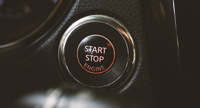 Engine start button